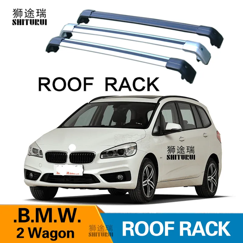 

2Pcs Roof bars For BMW 2-Series Active Tourer Gran Tourer 2015-2023 wagon Aluminum Alloy Side Bars Cross Rails Roof Rack Luggage