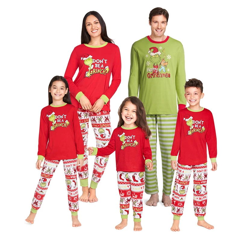 

Christmas Pajamas For Families Winter Mother Kids Mom And Daughter Matching Outfits Pijama Boys Girl Baby Sleepwear Clothes Sets