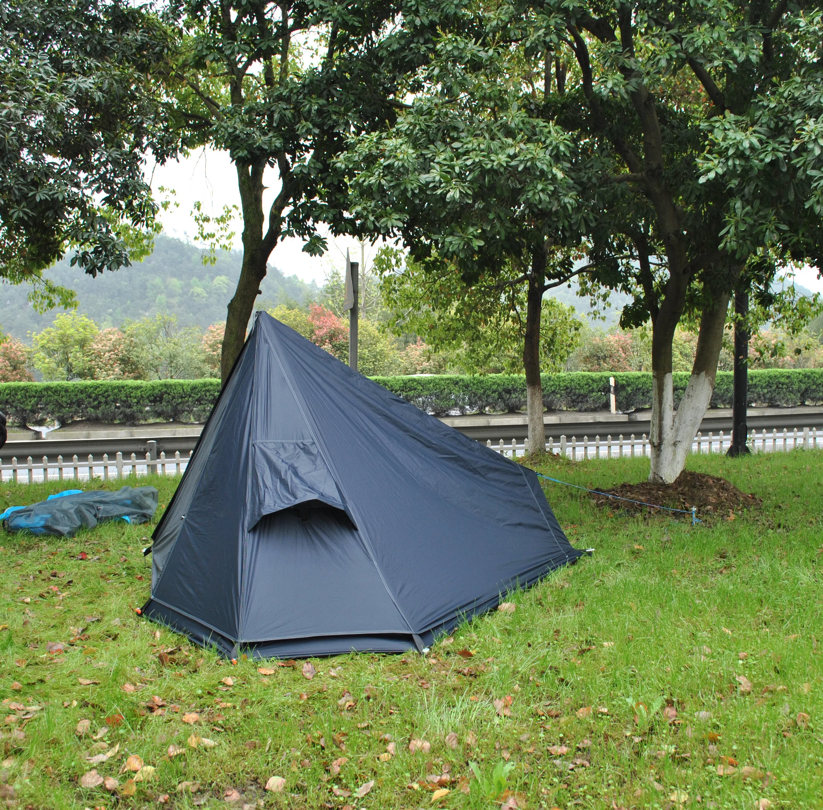 

Туристическая палатка CZX-531 pro на 1 человек, Ультралегкая Всесезонная профессиональная, 20D силиконовая, без каркаса, Ультралегкая