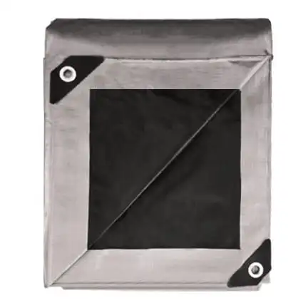 

10 Mil Heavy Duty Waterproof Poly Tarp Cover, 10' x 12'
