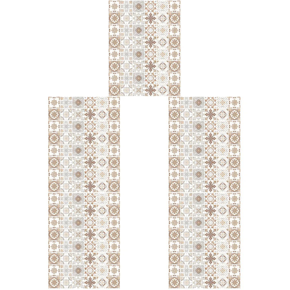 

240 pcs Removable Wallpaper Furniture Stickers Decor Cabinet Stickers Wall Decals