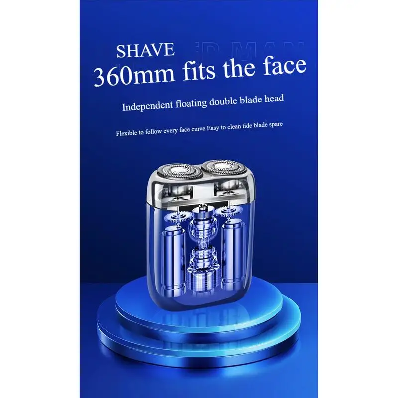 Электрические бритвы для мужчин мини-дорожный станок бритья моющийся мужской