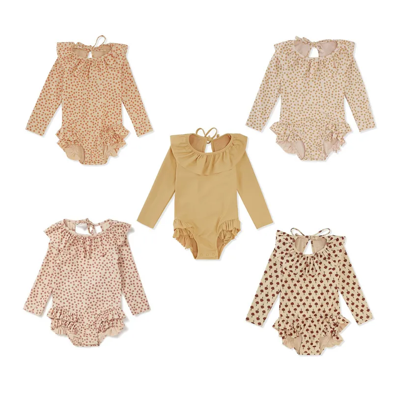 

Clearance Kids Girls Swimming Suits Super Beautiful Children Hawaii Clothes