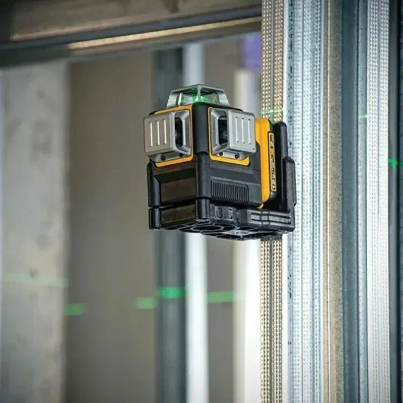 Фото Dewalt DW089LG 3 стороны * 360 градусов Вертикальная литиевая батарея 12 В 12 линий лазерный уровень Горизонтальный измеритель уровня зеленого света для улицы №4