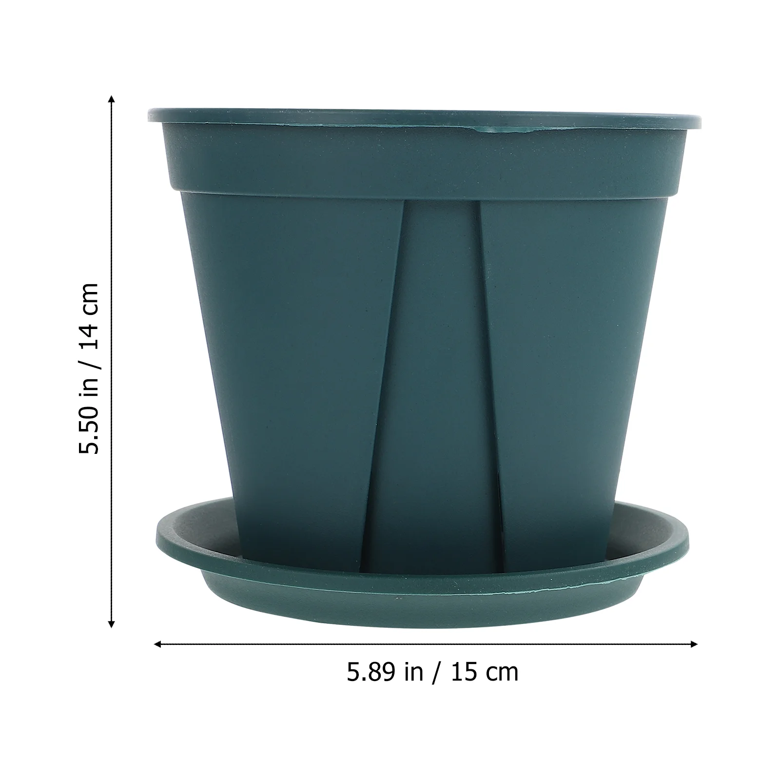 

Plastic Flower Pot Planting Planter Containers Gardening Nursery Pots Starting Trays Clematis Flowerpot