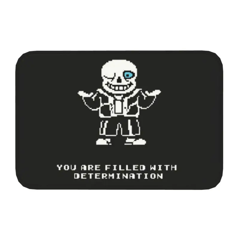 

Напольный Противоскользящий коврик для ванной и кухни Game Undertale Sans