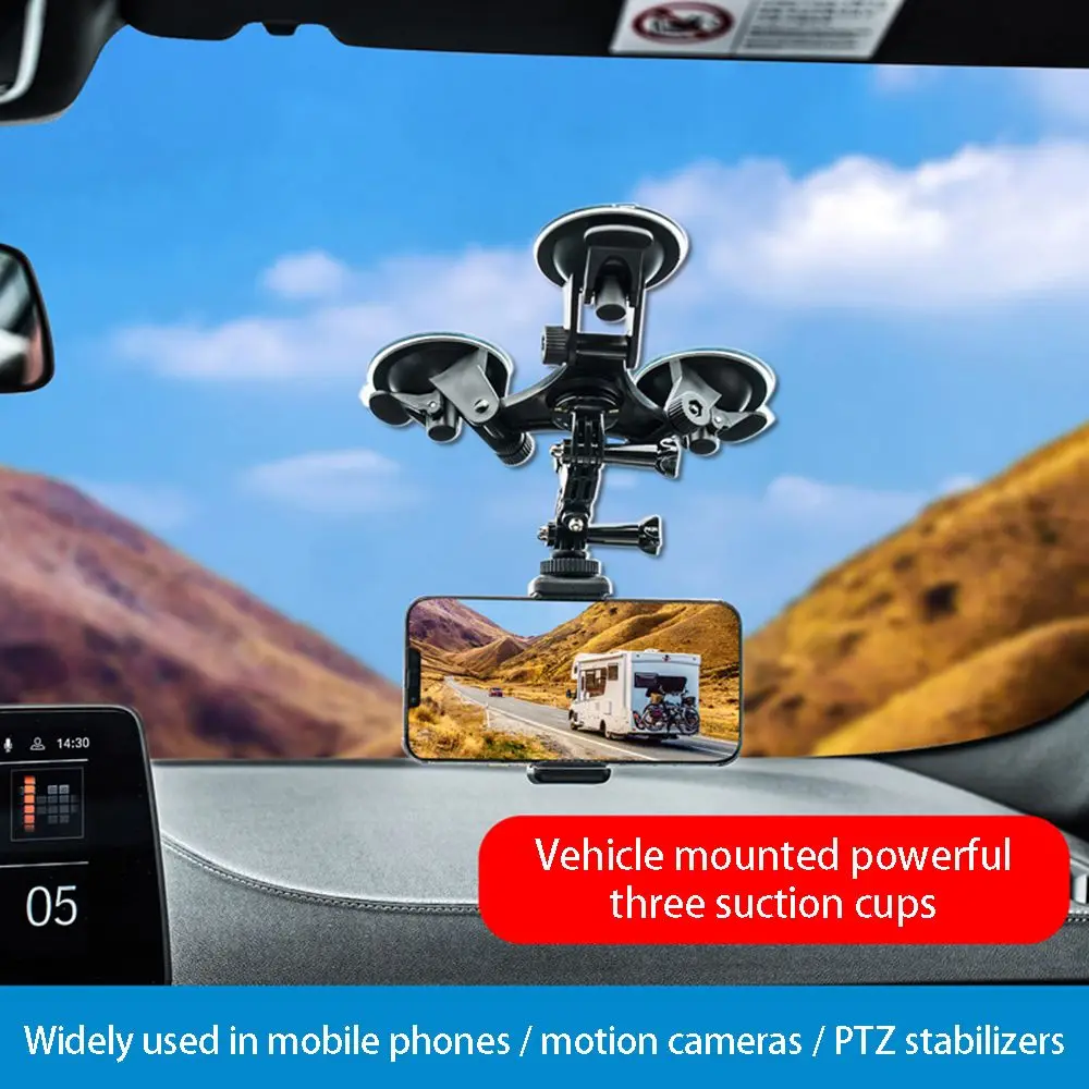 

Новые аксессуары, автомобильная присоска из алюминиевого сплава для экшн-камеры DJI/GoPro