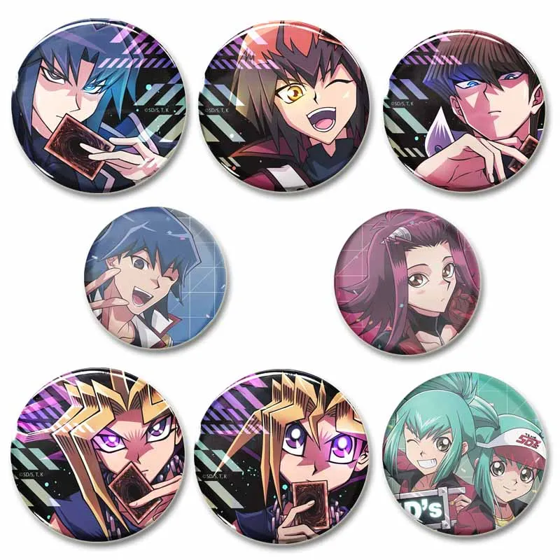 Аниме Ю-Ги-О! Брошь с дуэлями и монстрами модные ювелирные аксессуары значок для