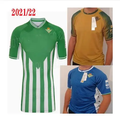 

20 21 Camiseta de hombre adulto del Betis tailandés, camiseta de hombre personalizada (con nombre y número)