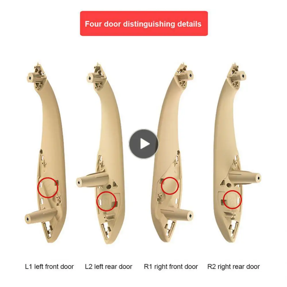 

Door Handle Portable Car Inner Handle Durable Handrail In The Door Universal Interior Door Panel Pull Trim Cover Car Accessories