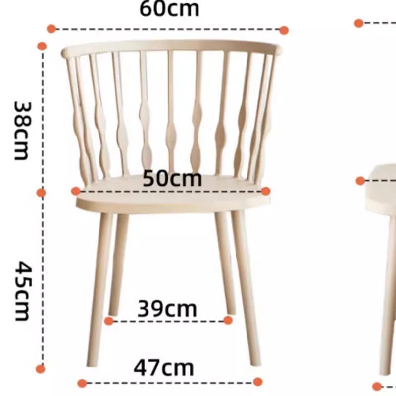 Дизайнерские стулья для гостиной пластиковые индивидуальные столовой