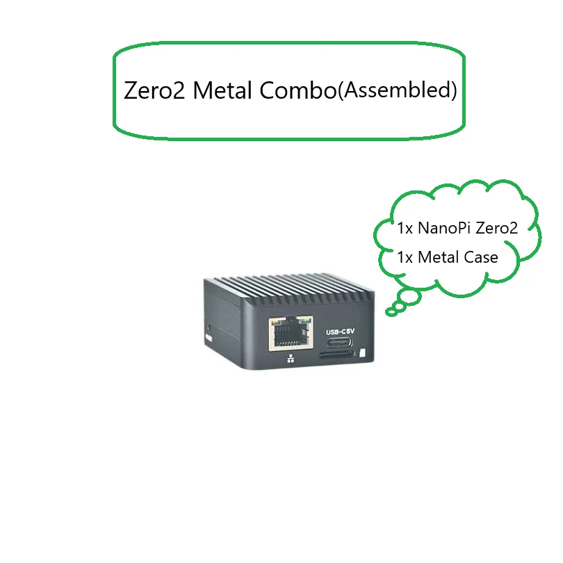 OpenPi Nano Zero2 Mini Combo 1G LPDDR4 RAM RK3528A 4xARM Cortex-a53 До 2 0 ГГц поддержка eMMC Gigabit Ethernet