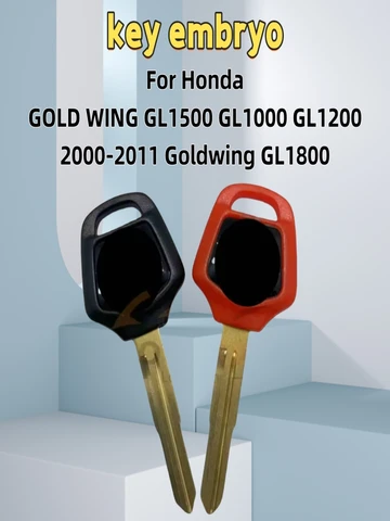 Пустой ключ для мотоцикла, замена необрезанных ключей для Honda GOLD WING GL1500 GL1000 GL1200 2000-2011 Goldwing GL1800