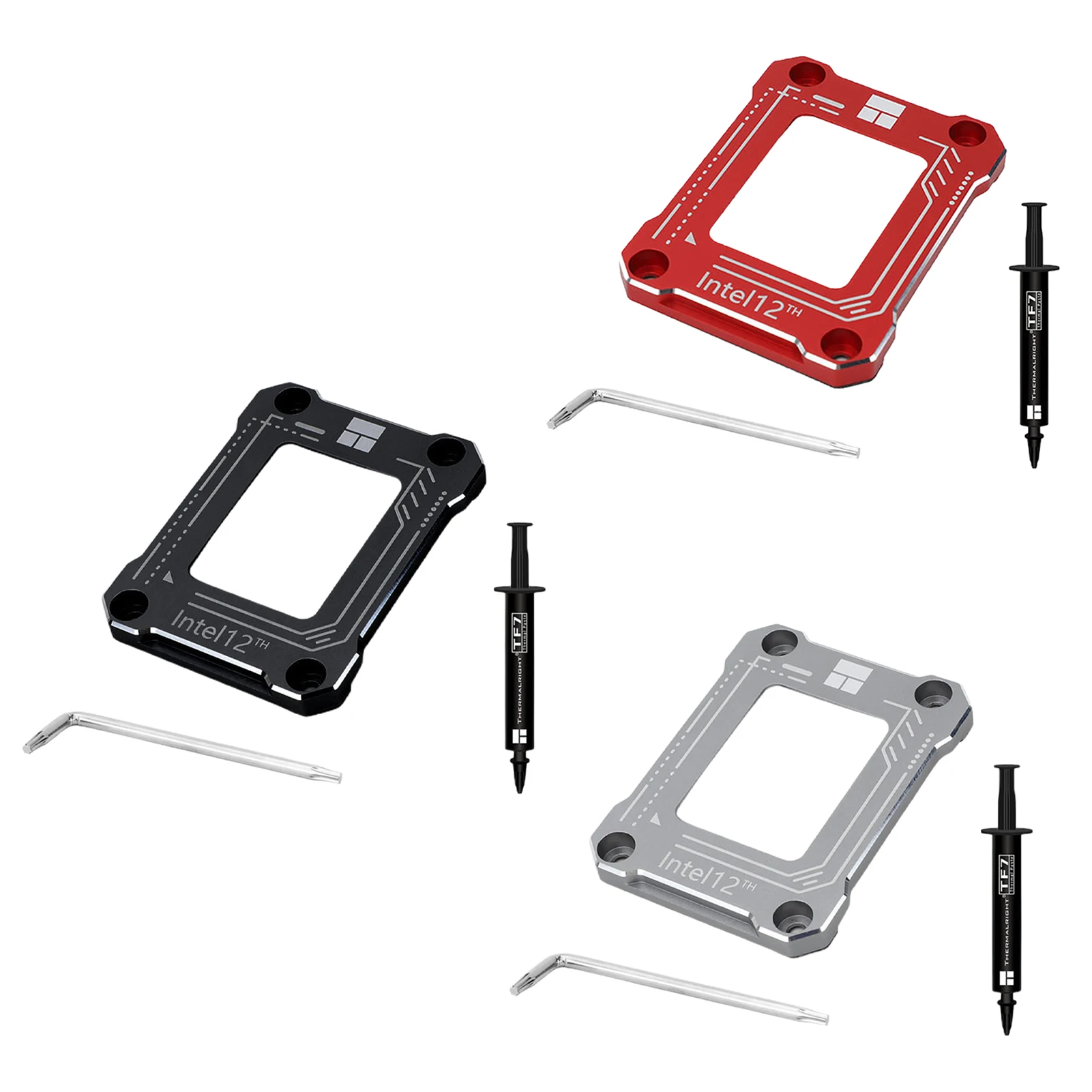 

CPU Bending Correction Frame Bracket Fixing Buckle Anti-fall For LGA17XX-BCF 12th LGA 1700 CPU Fixing Backplane