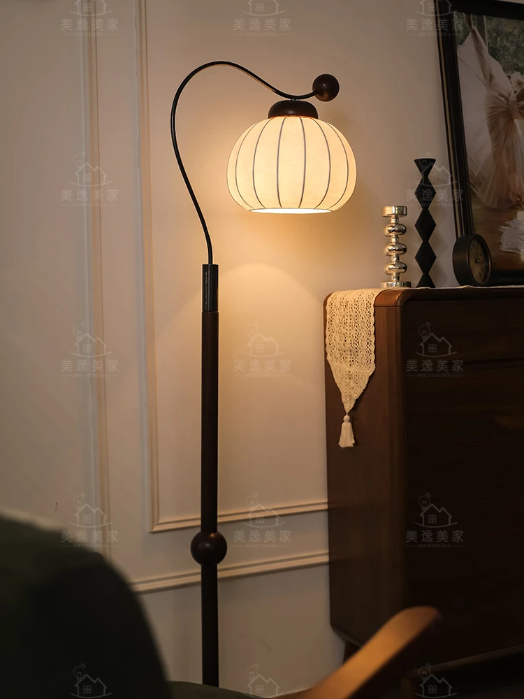 Французский напольный светильник Nanyang в стиле ретро лампа для гостиной дивана