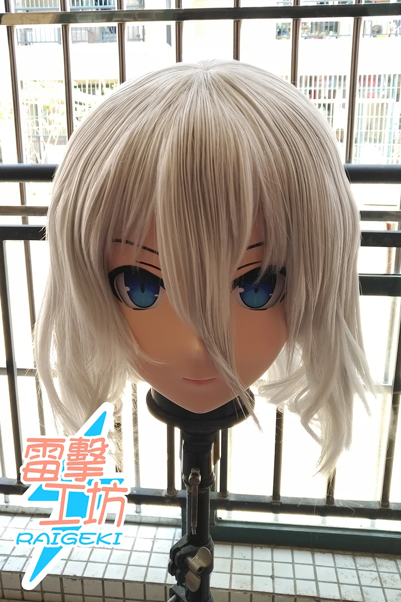 (LJ-179) персонаж на заказ женщина/девочка из смолы фиксатор всю голову с замком