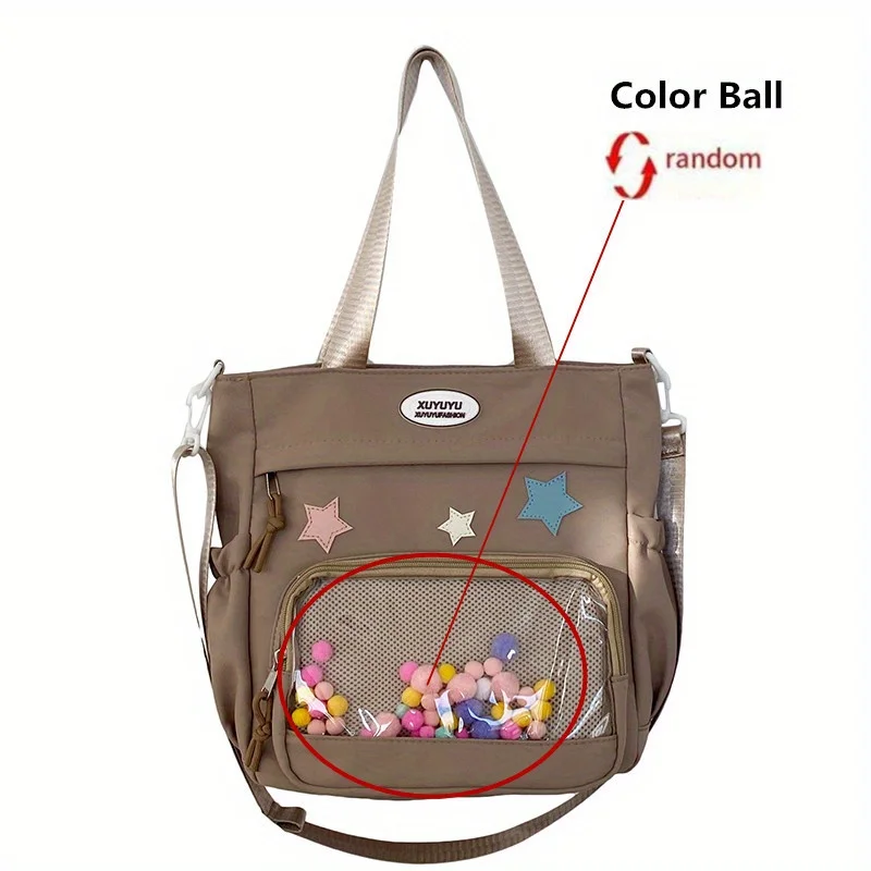 Регулируемая Сумка-тоут через плечо из ткани Оксфорд женская сумка для работы