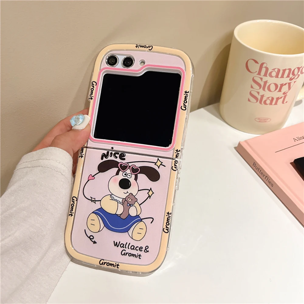 Мультяшные люверсы обеспечивают поддержку с браслетом чехол для телефона Samsung