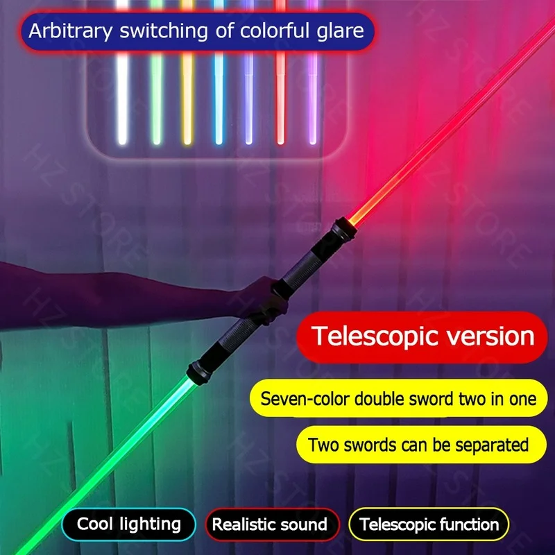 Световой меч серии E8 выдвижной Дарт Вейдер лазерный игрушки для детей подарок