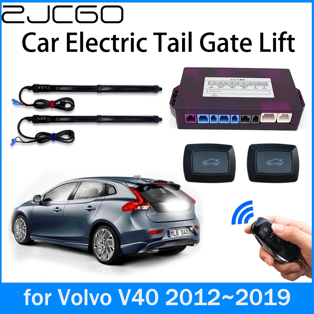

ZJCGO Car Power Trunk Electric Suction Tailgate Intelligent Tail Gate Lift Strut for Volvo V40 2012~2019