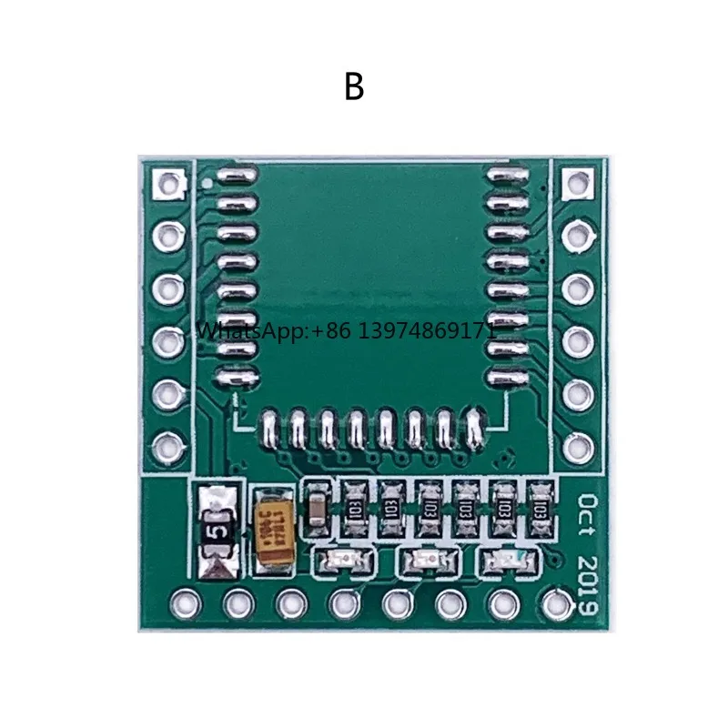 Фото Плата адаптера позиционирования DWM1000 UWB, чистая печатная плата без пайки, в комплекте печатная плата PCB №1