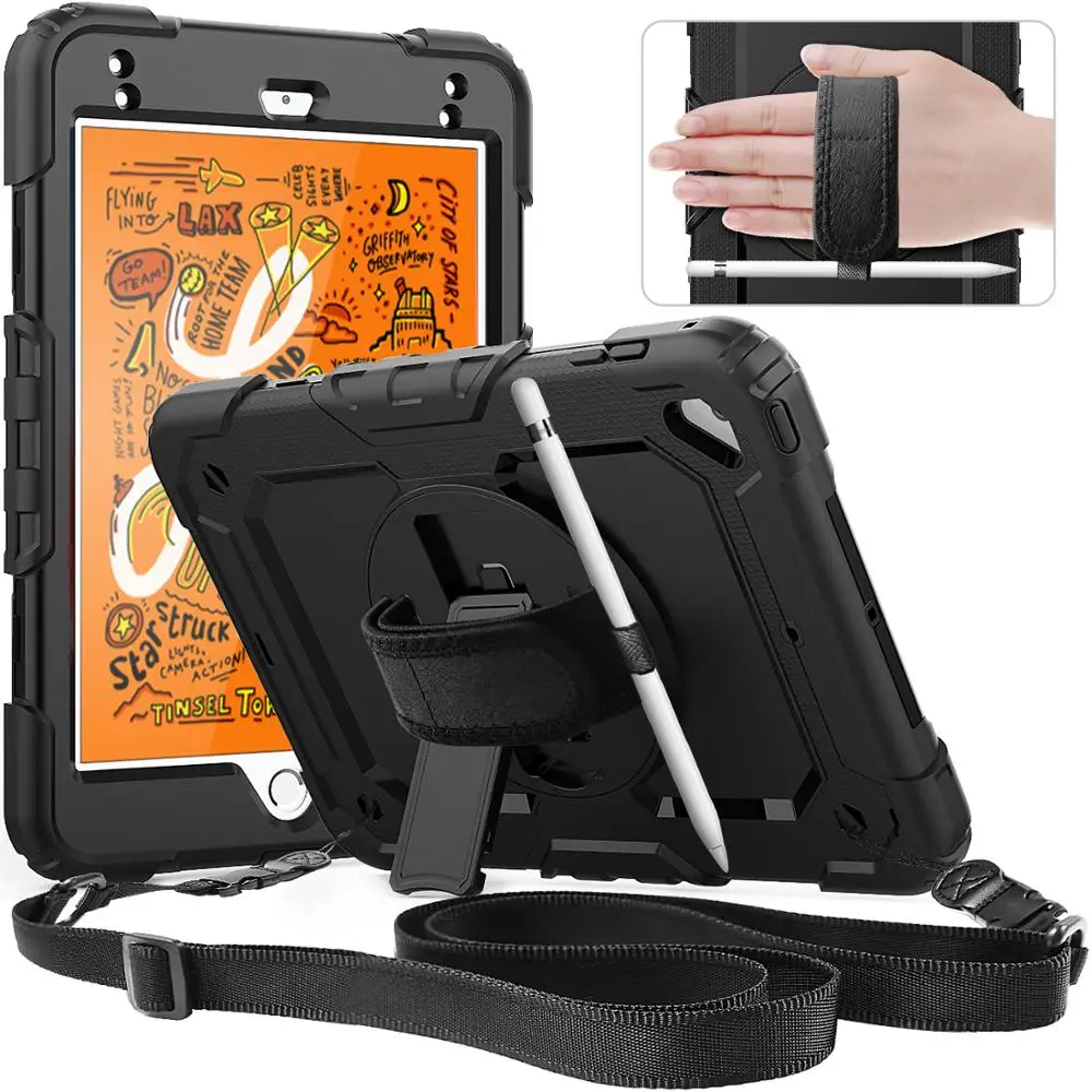 

HXCASE Universal Hand Strap Cases for iPad Mini 4th 5th gen Cases