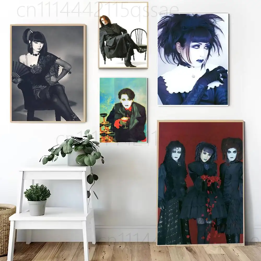 Фото Постеры Malice Mizer в стиле Visual Kei Rock для спальни и гостиной, холстовые картины, настенное искусство, декор для дома. №1