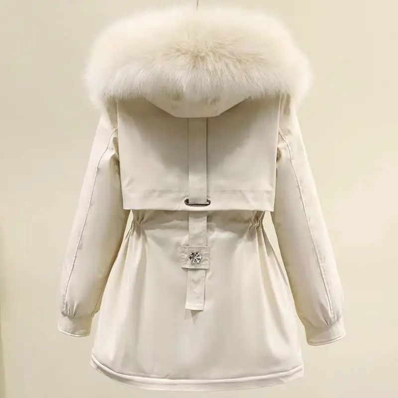 New Winter Loose Korean Thickened Cotton Jacket Women's Small Cotton Jackets Workwear Coat Fashion Casual Lady & Female Coats