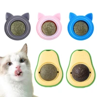 natural catnip cat toys licking toy for cats stick on roller ball candy snack teeth cleaning pet cats supplies interactive toys