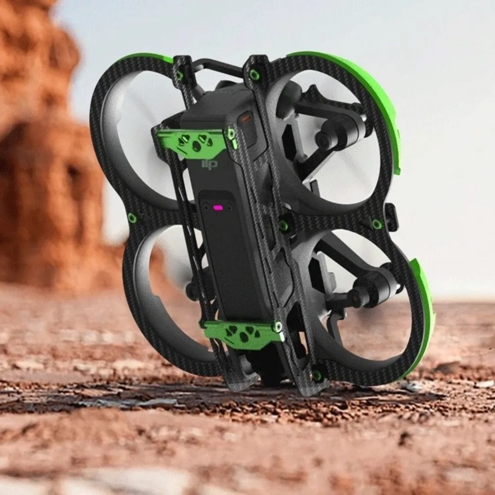 Углеродное волокно для Dji Avata 2 защита рамы легкий экзоскелет пропеллера защитная
