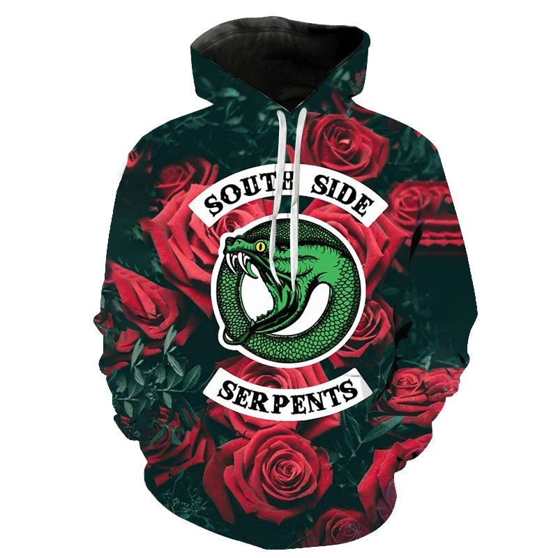 Новый Riverdale для мужчин женщин и детей модные толстовки с 3D принтом пуловер