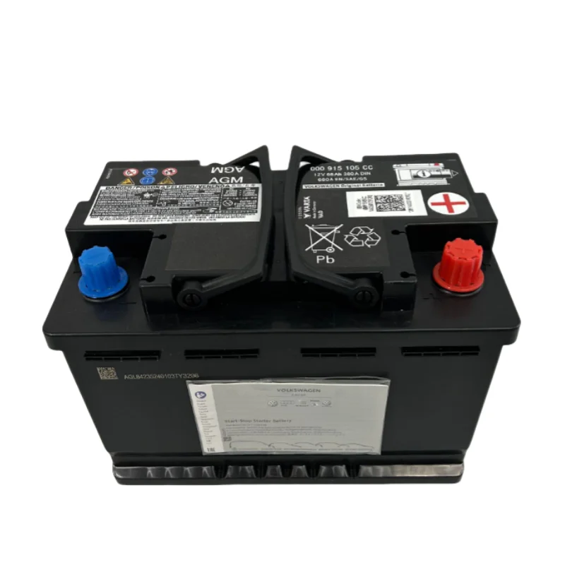 Для Audi R8 Q7 Q5 A7 A8 Gallardo 000915105 Аккумулятор Cc Agm L5 (80 Ач) Свинцово-кислотный аккумулятор