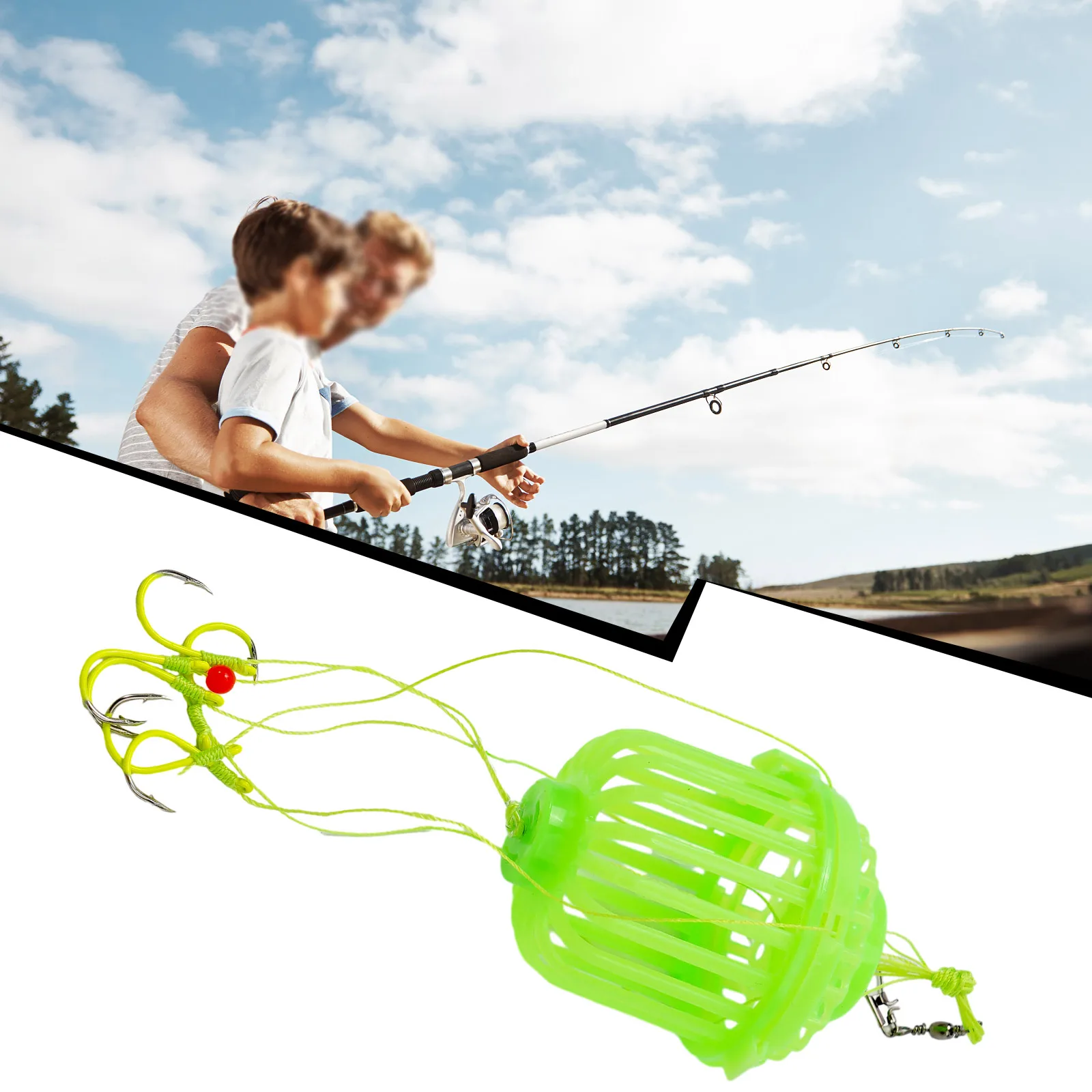 

Carp Fishing Hook Feeder 8/9/10/11/12/13/14# Fishing For Silvercarp Black Fish Carp Hand-knotted Removable 2023 New