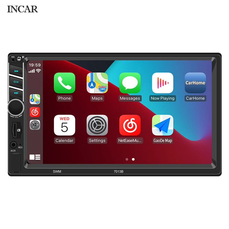 

Автомобильная стереомагнитола с поддержкой экрана Carplay Android Авто Play Автомобильная мультимедиа 2 Din MP5 радио автомобильная стереосистема