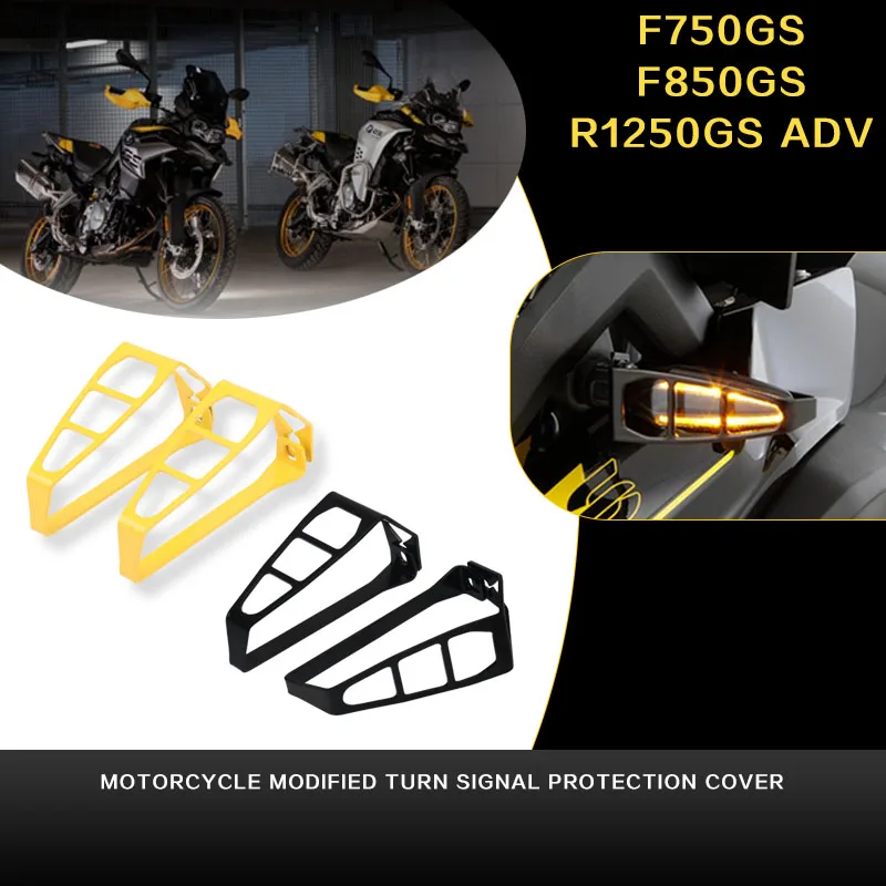 

For BMW F750GS F850GS ADV R1250GS R 1250 GS LC Adventure Motorcycle Front and Rear Turn Signal Protecte Cover F900R F900XR