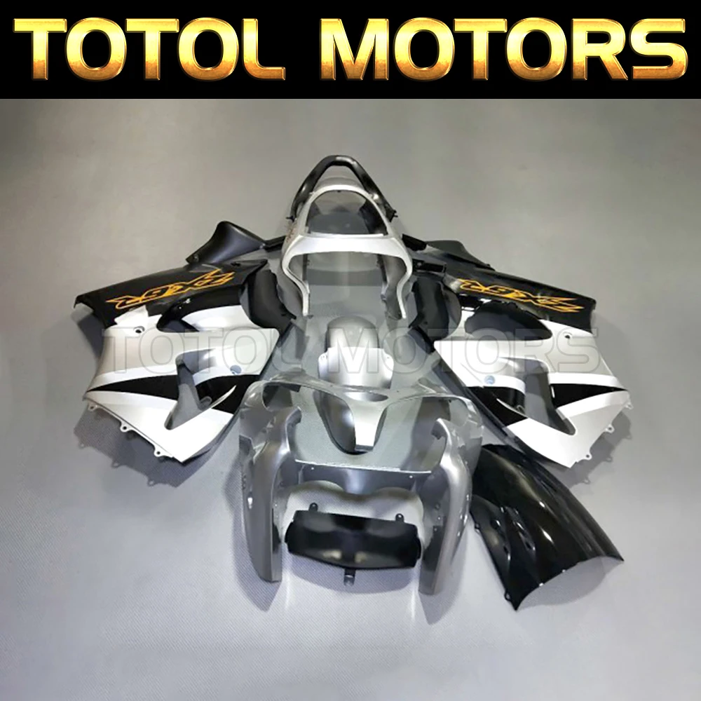 

Motorcycle Fairings Kit Fit For zx-6r 2000 2001 2002 636 Ninja New Bodywork Set High Quality Abs Injection Sliver Black