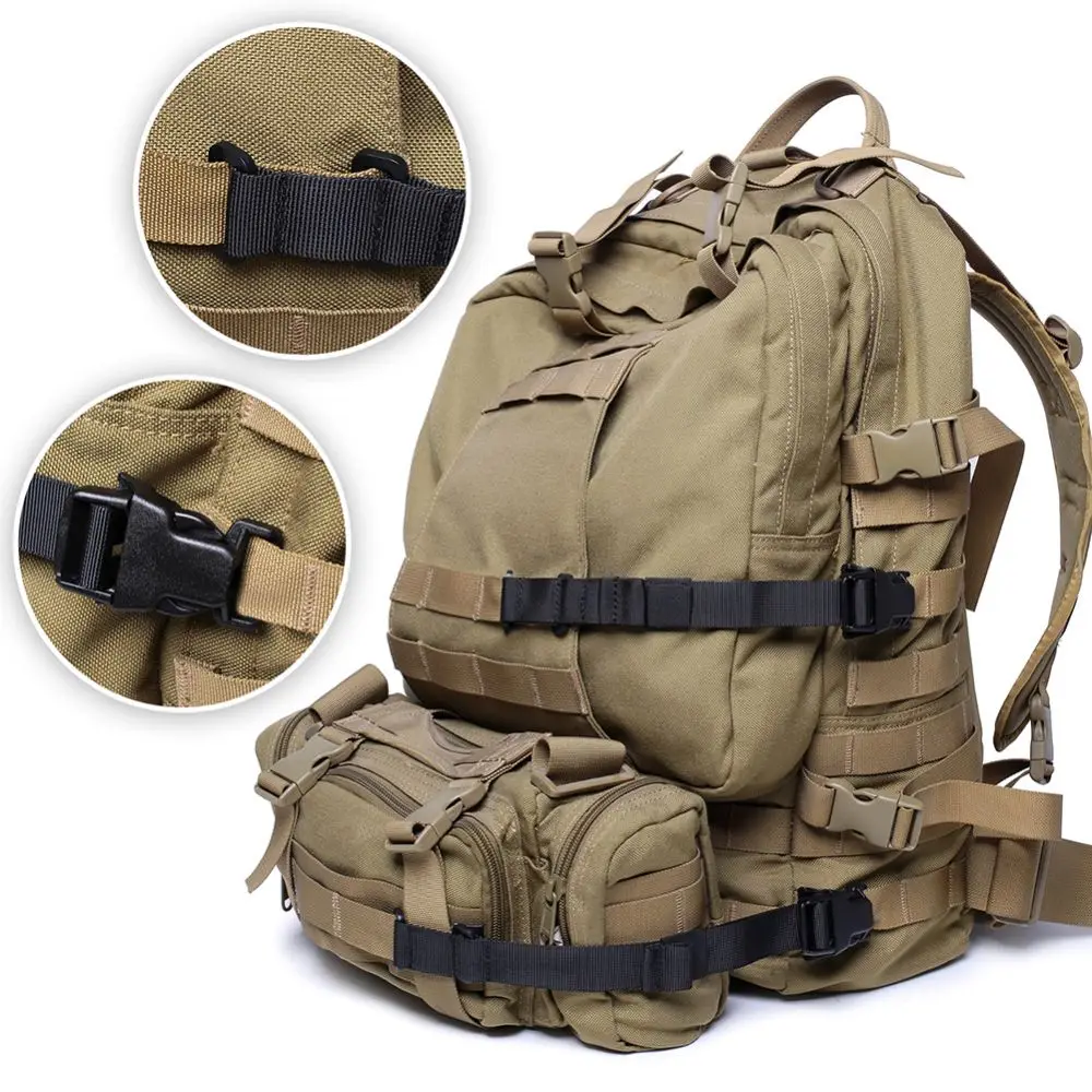 

4 Pcs Dual Release Gesp Borst Harnas Strap Webbing Sternum Outdoor Camping Hiking