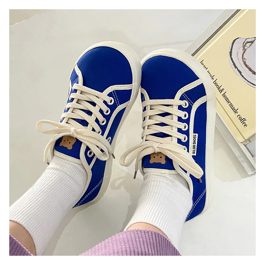 High Quality Canvas Shoes Low Top Women Girls Walking Shoes Wide Toe Trainers Casual  Shoes Girls Sneakers Girls Canvas Shoes