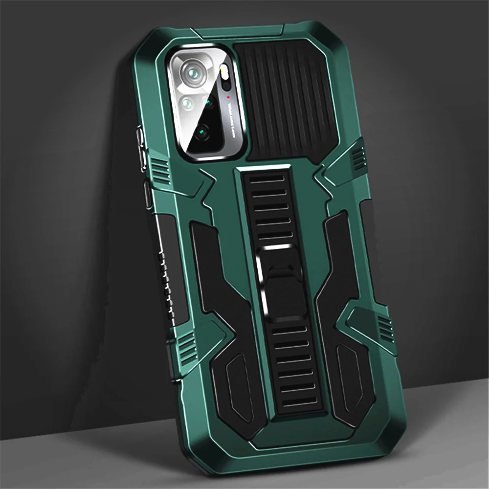 

Redmi Note 10 For Xiaomi Redmi Note 10 9 8 7 Pro 10S 9S Case Armor Stand Cover Xiaomi Poco X3 M3 Pro F3 Mi 11 Lite 10T Pro Coque