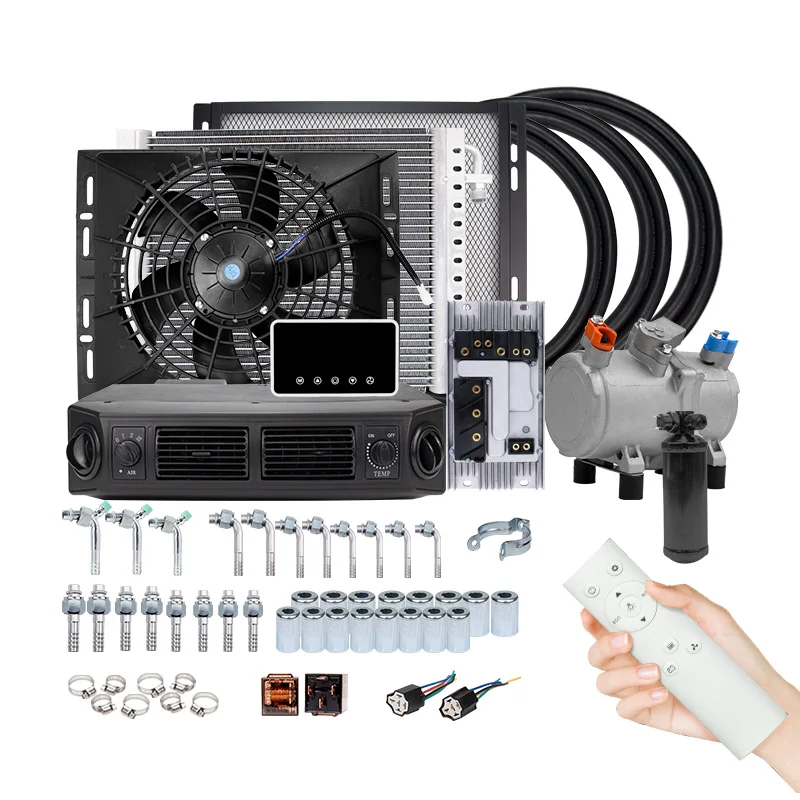 12v 24v For Car Van Street Rod Hot Classic A/c Conditioner