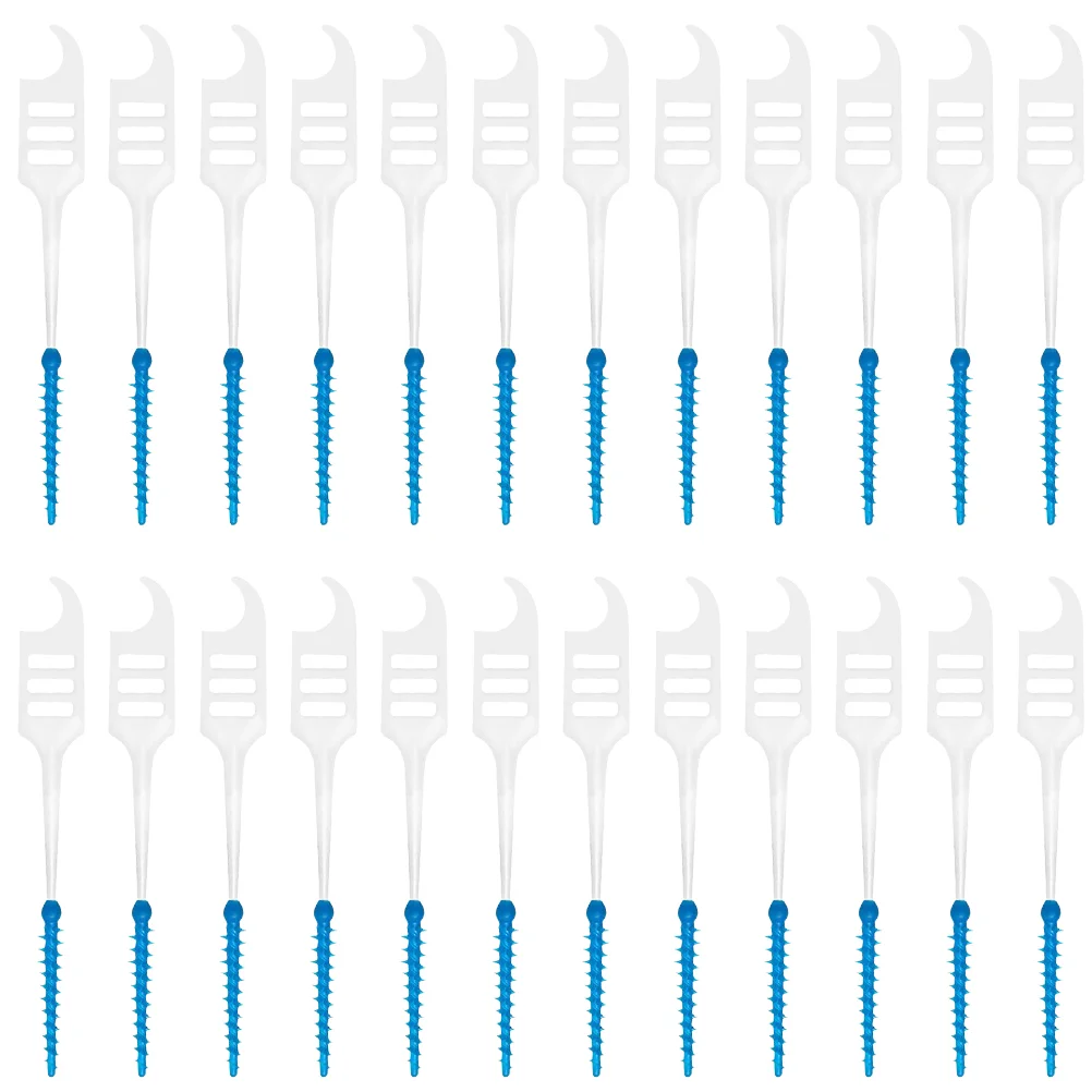 

150Pcs Practical Plastic Teeth Cleaning Brushes Creative Interdental Brushes (Assorted Color)