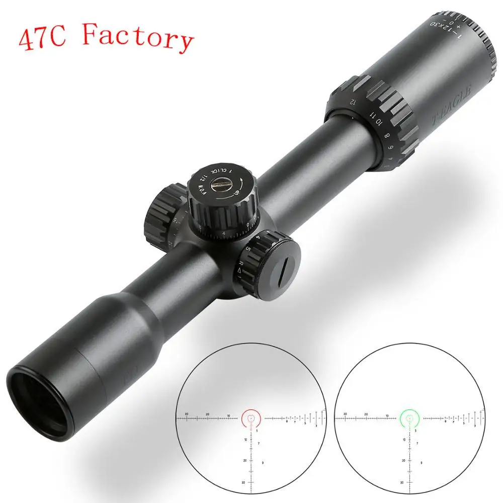

T-EAGLE MR ED 1-12x30 IR Hunting Riflescope Shockproof Long Range Hunting Sight For Pcp Airgun