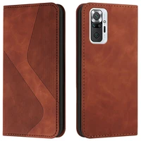 redmi note 11 4g 2022 leather texture wallet case for xiaomi redmi note 11 pro plus flip case redmi note 11s 10 t 10pro cover