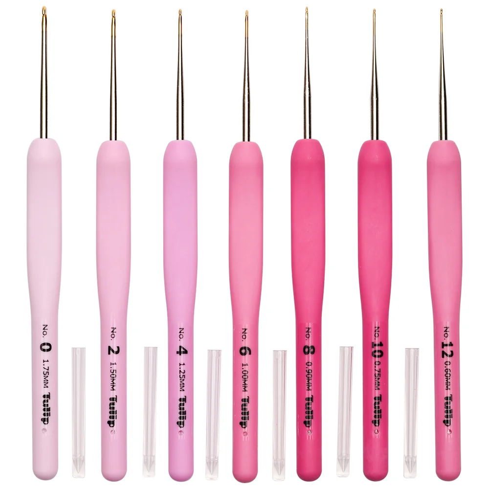 

1Pcs Japan Tulip Crochet Hook Needle Crochet Tulip Needle Free Shipping Sewing Knitting Needles Crochet Hook Set Tool From Japan
