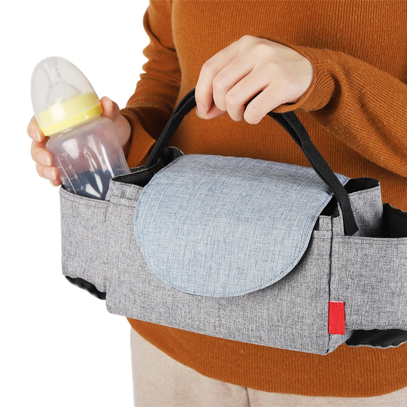 Baby Stroller Bag Cup Holder Bottle Diapers Bag Maternity Nappy Toys  Organizer Babyzen Yoyo Pram Trolley Baby Yoya Accessories