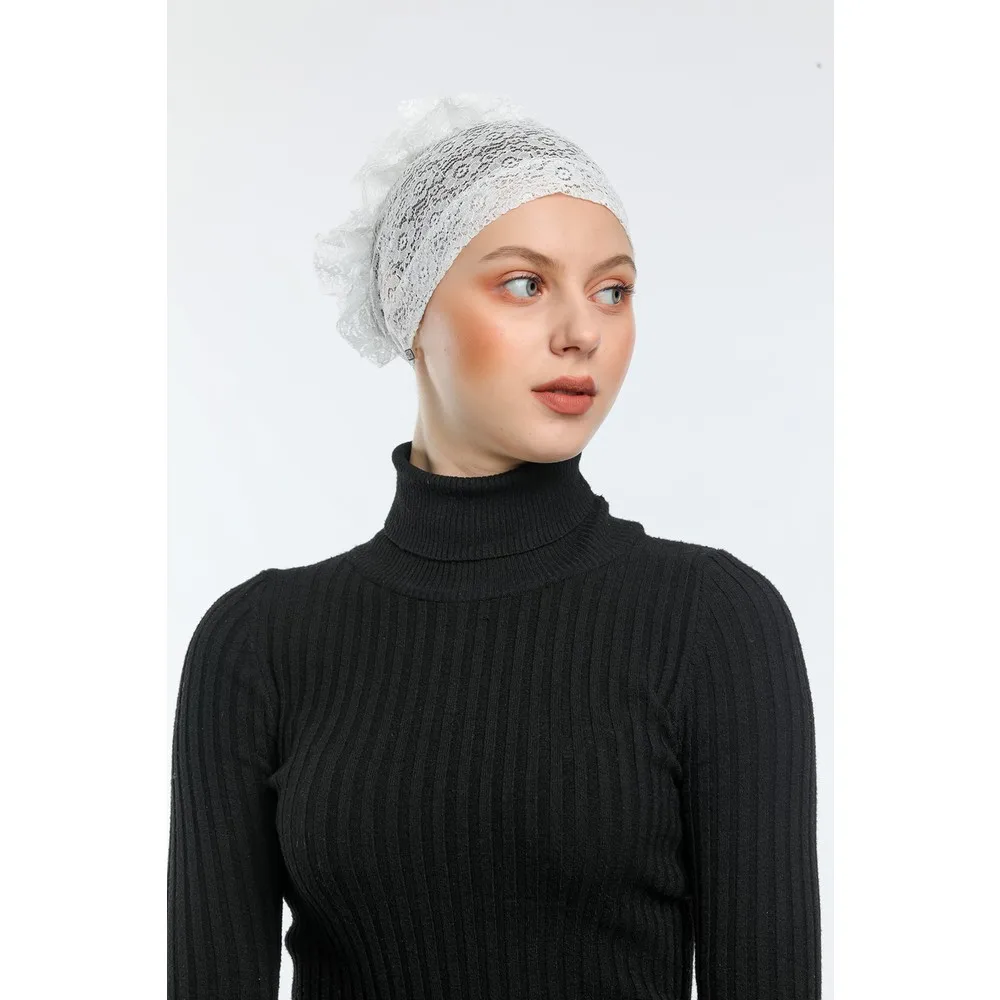 

Кружевная косточка Dorlie крем с рюшами