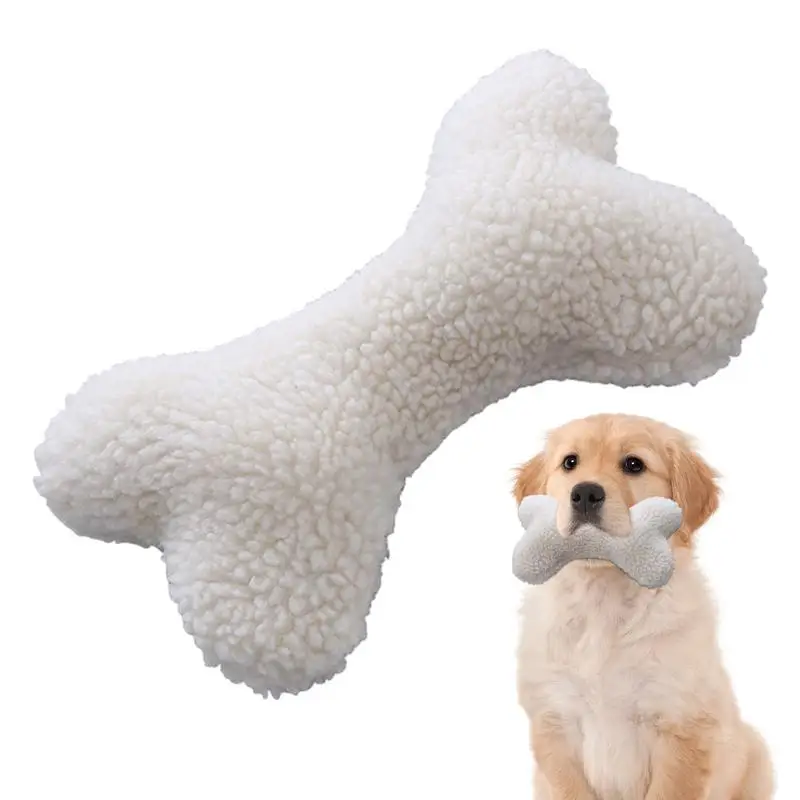

Plush Dog Chew Toys Bite-resistant Stuffed Pet Toys Pet Interactive Squeaky Toys Puppies Teething Chew Toy Pet Accessories