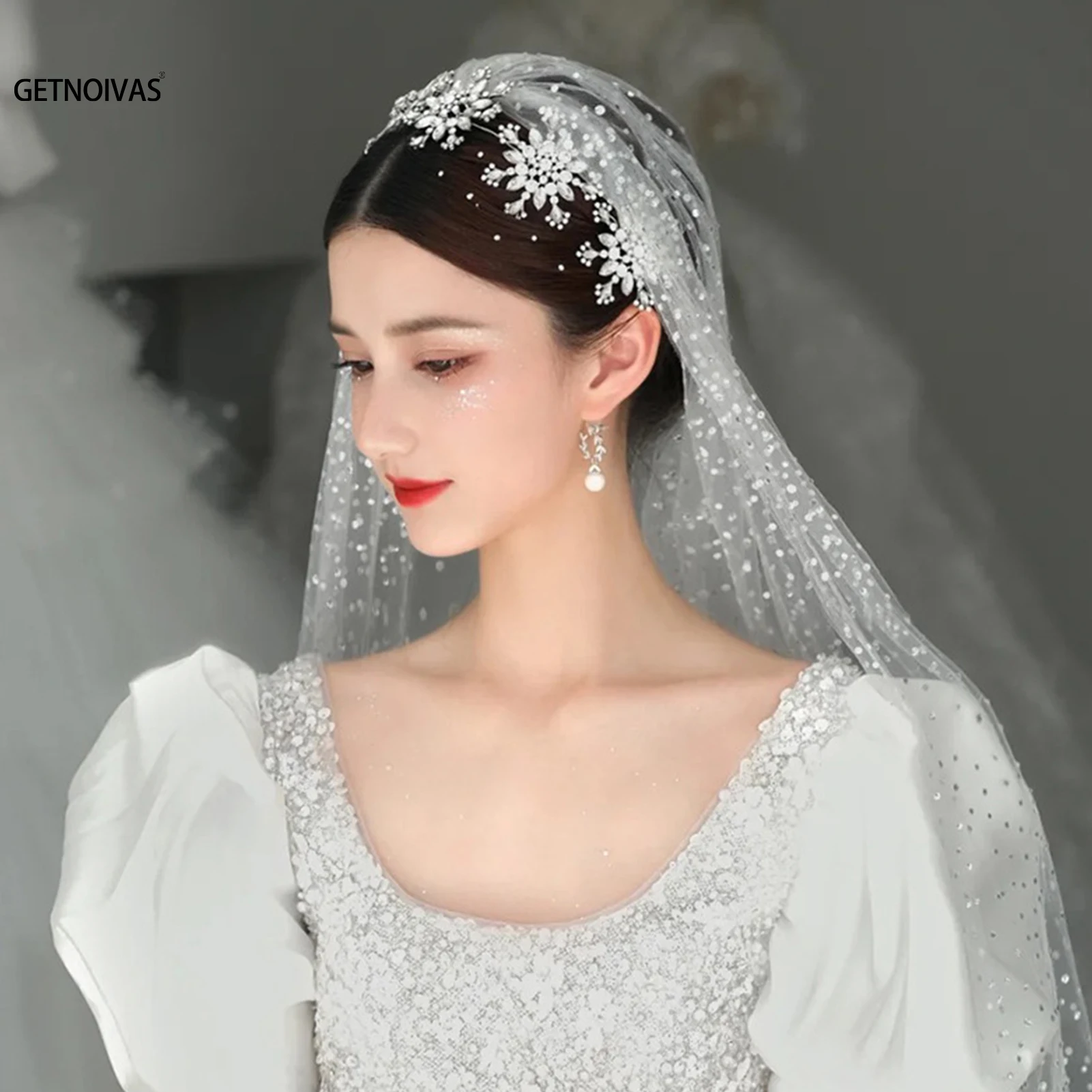 

Женский обруч для волос в стиле ретро, обруч с кристаллами и цветами, свадебные аксессуары, свадебные украшения для волос, SL