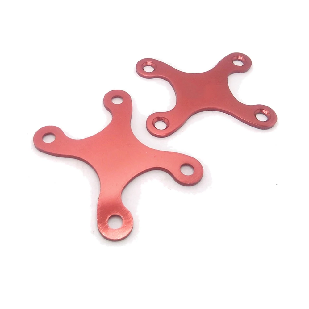 

2 Pcs Protective Gaskets Longboard Hardware Deck Accessories Pads Screw Pads Round Edge Durable Parts Skateboard,Red