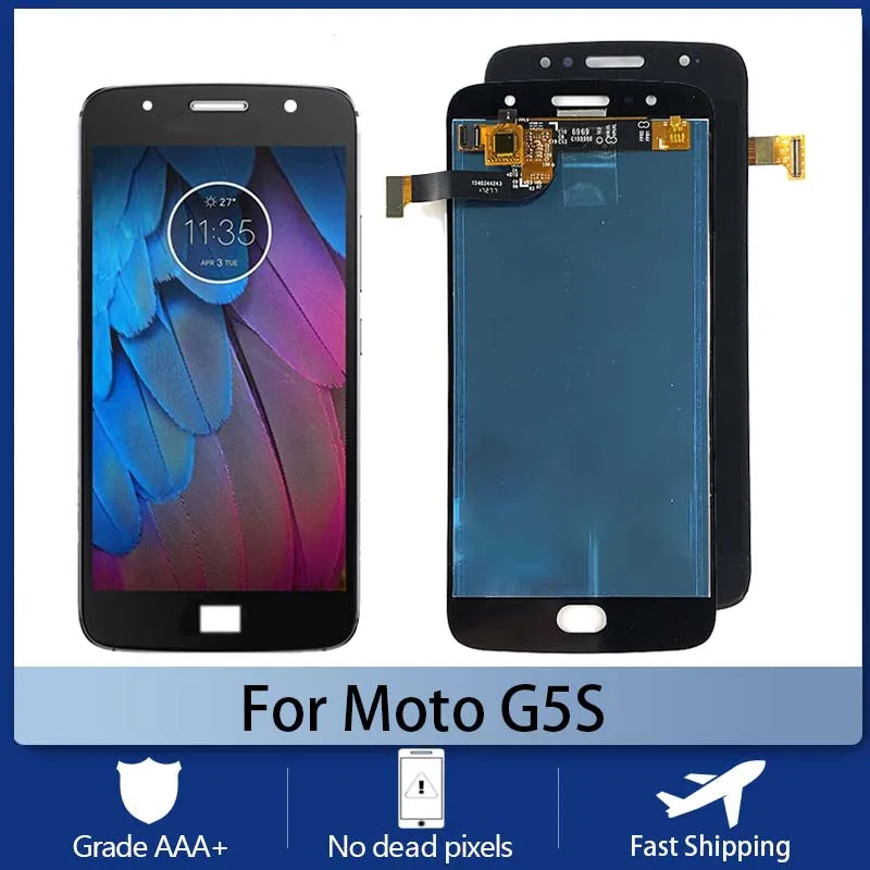 Оригинальный ЖК-дисплей для Motorola Moto G5S телефон XT1793 XT1794 XT1792 сенсорный экран дигитайзер в сборе